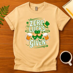 Modern Lucky Irish St. Patrick's Day T-Shirt