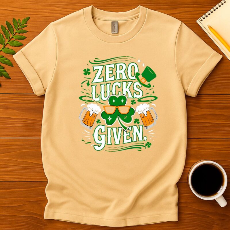 Modern Lucky Irish St. Patrick's Day T-Shirt