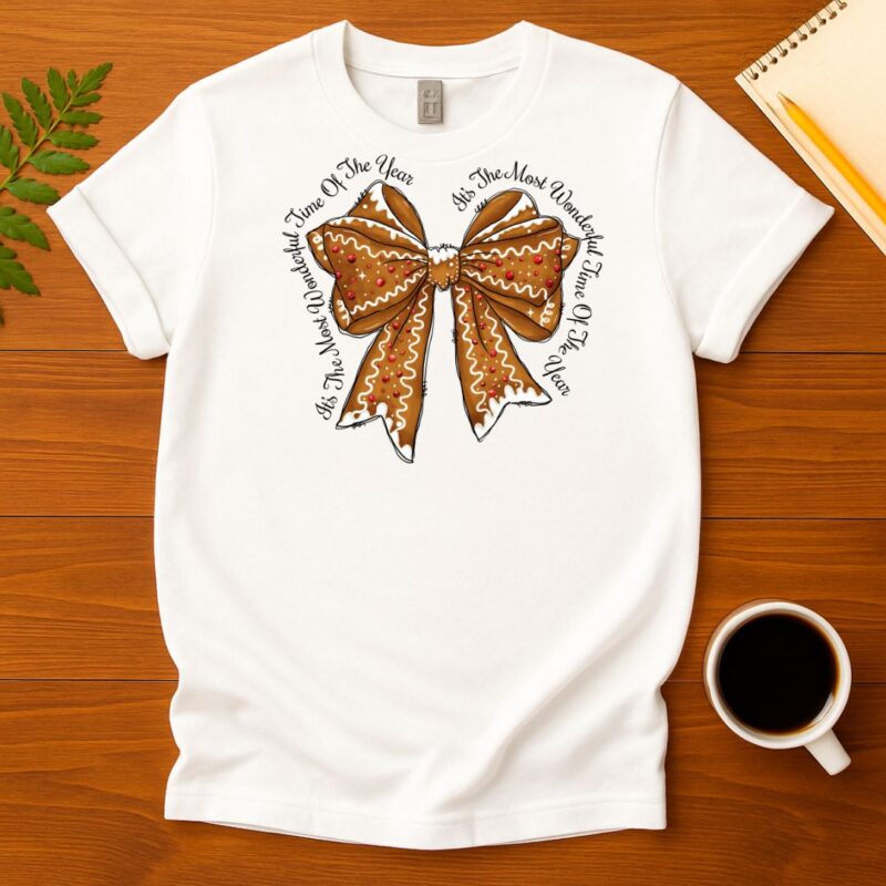 Gingerbread bow  T-Shirt