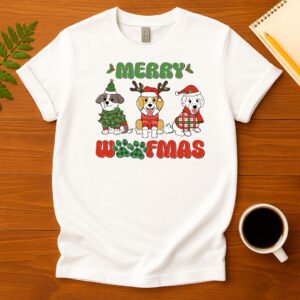 Merry woof mas T-Shirt
