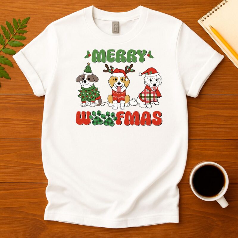 Merry woof mas T-Shirt