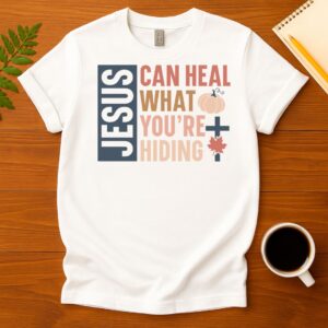 Jesus can heal what youre hiding T-Shirt