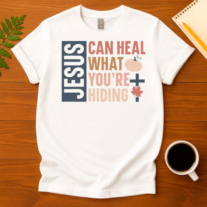 Jesus can heal what youre hiding T-Shirt