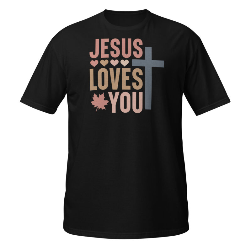 Jesus loves you T-Shirt - Image 7