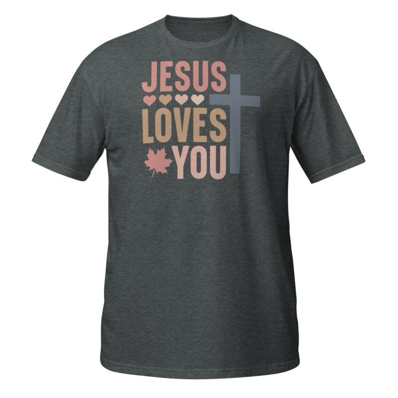 Jesus loves you T-Shirt - Image 2