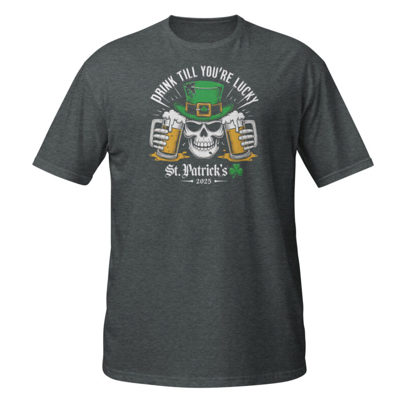 Zero Lucks Given St. Patrick's Day T-Shirt - Image 2