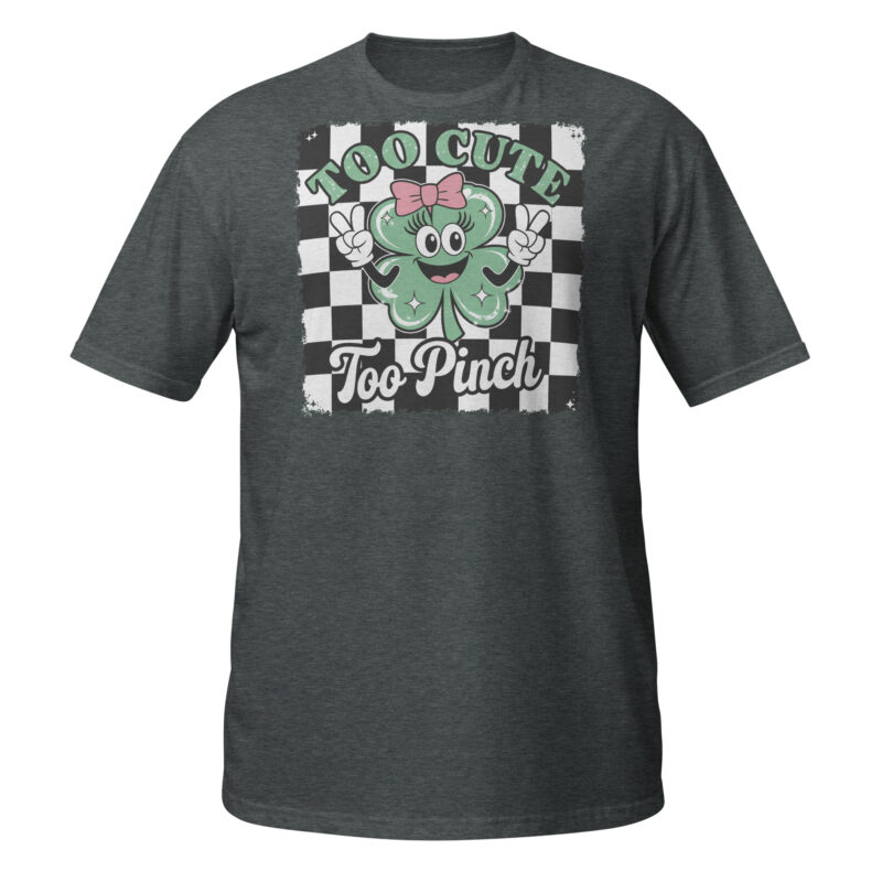 Minimalist Shamrock St. Patrick's Day T-Shirt - Image 2