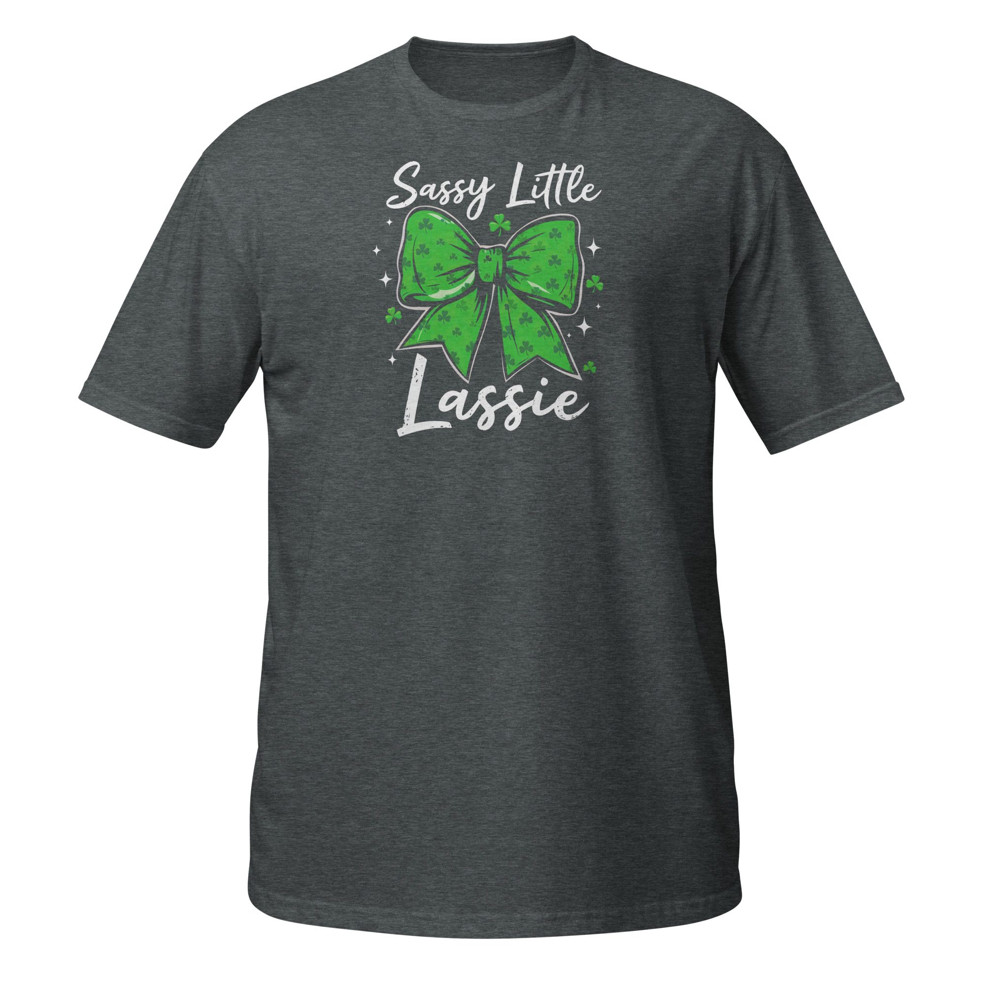 | Funny Remote Work Apparel Irish Roots St. Patrick's Day Shamrock T-Shirt - Image 2