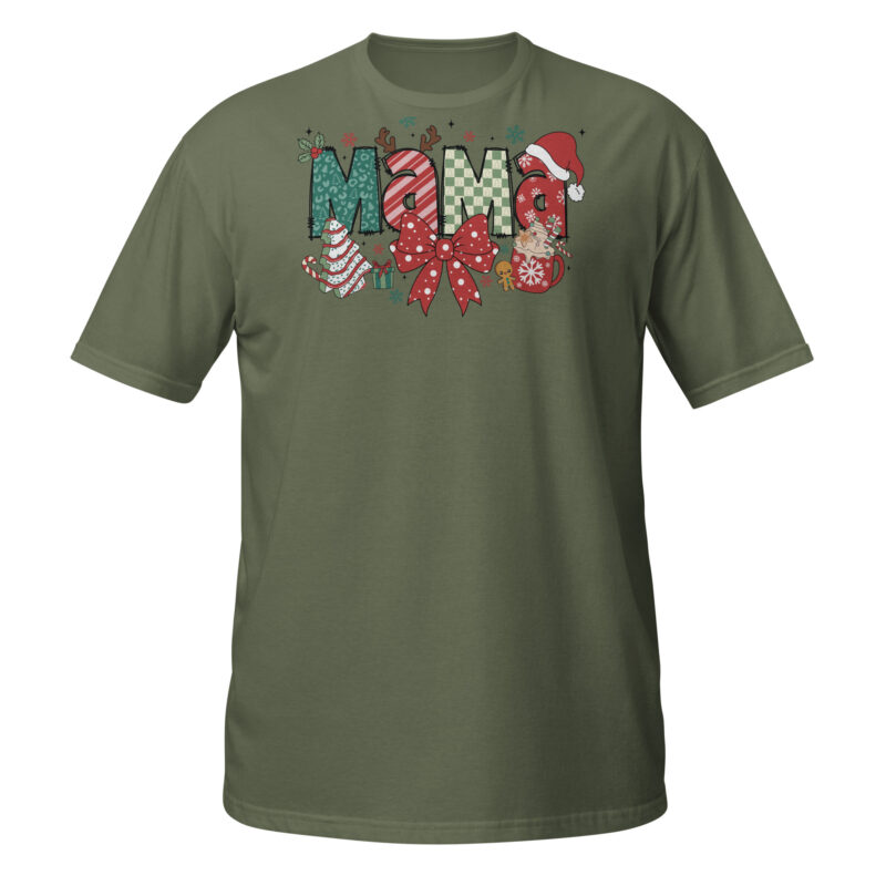 Christmas Mama T-Shirt - Image 5