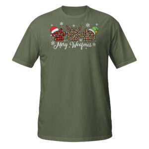 Merry woof Christmas T-Shirt