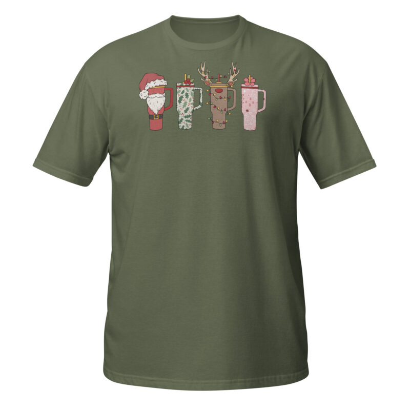 Santa Clause Tumbler T-Shirt - Image 5