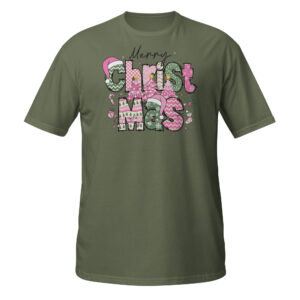 Merry Christams pink T-Shirt