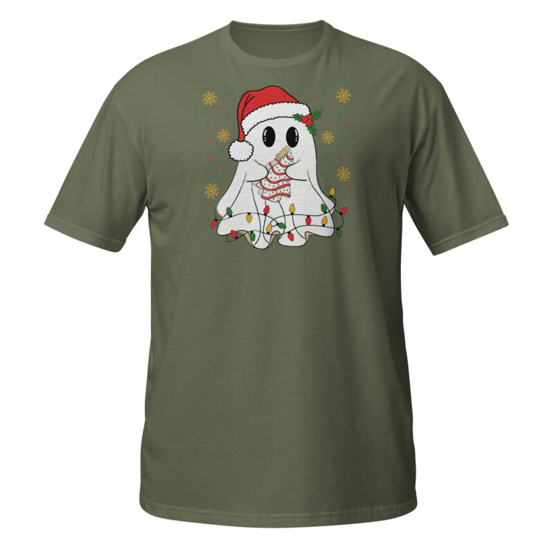 Ghost christmasT-Shirt - Image 5