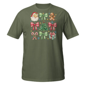 Santa Clause & Gingerbread   T-Shirt
