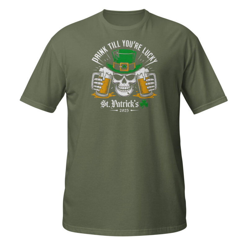 Zero Lucks Given St. Patrick's Day T-Shirt - Image 3