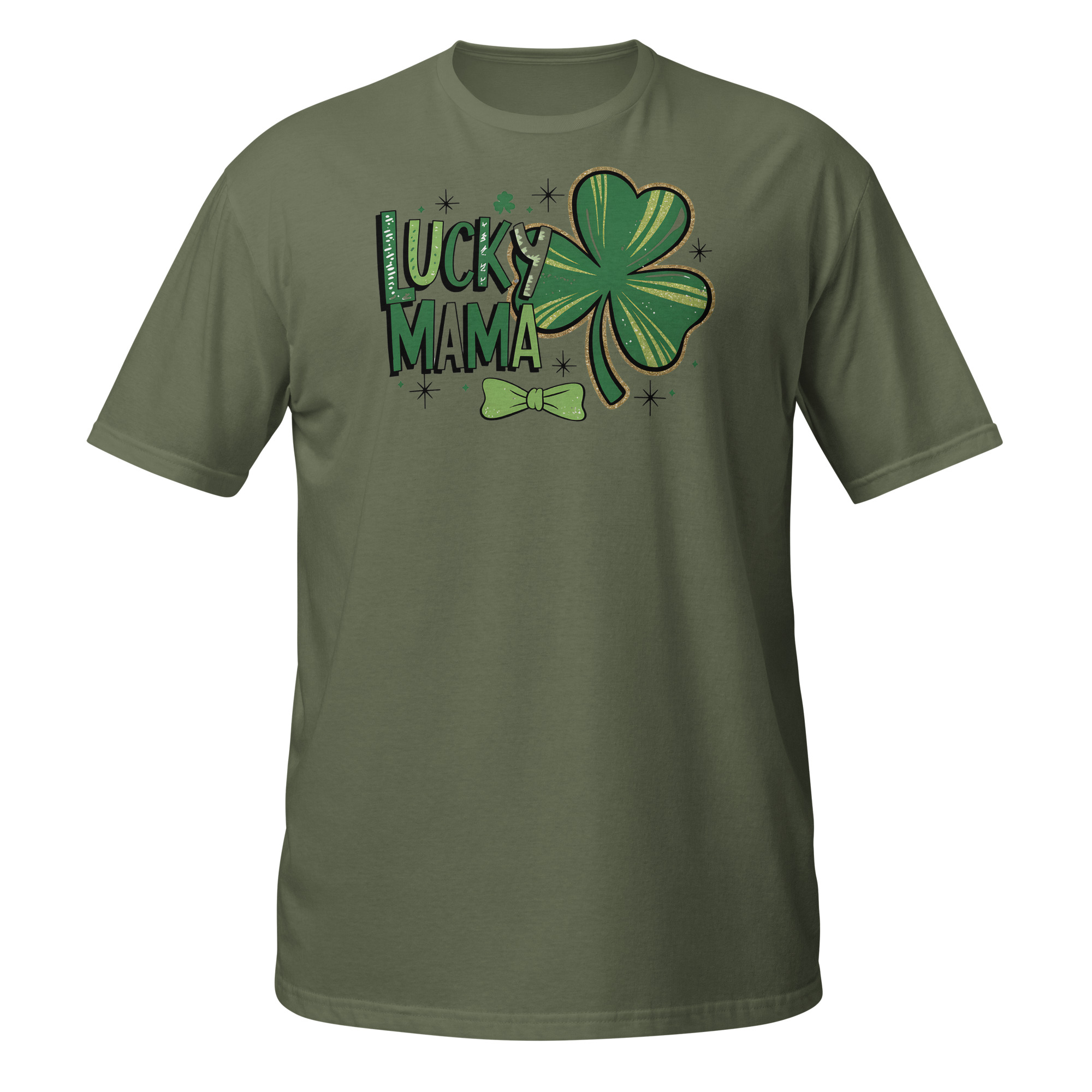 | Funny Remote Work Apparel Our Lucky Day St. Patrick's Day T-Shirt - Image 5