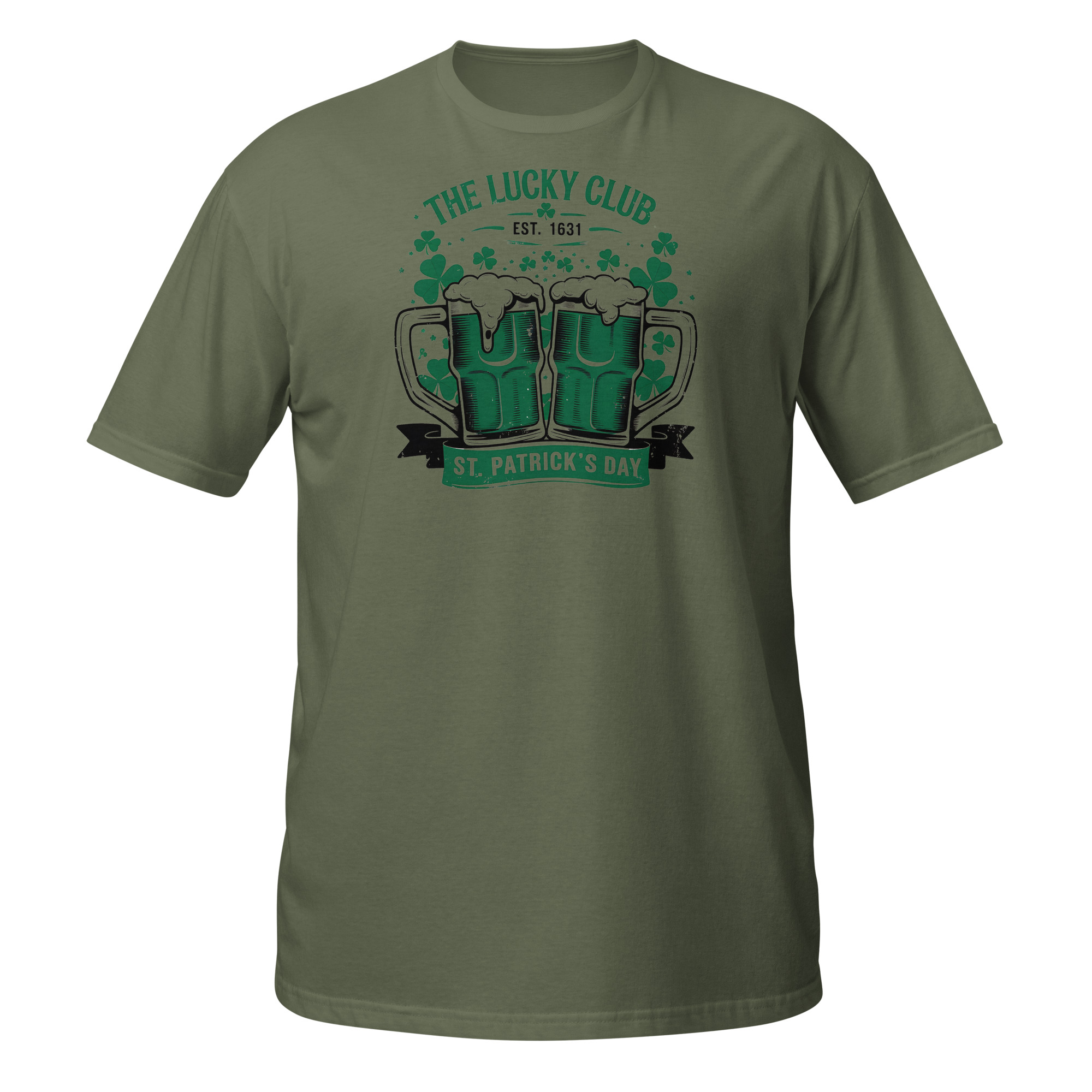 | Funny Remote Work Apparel St. Patrick's Day Group T-Shirt - Image 5