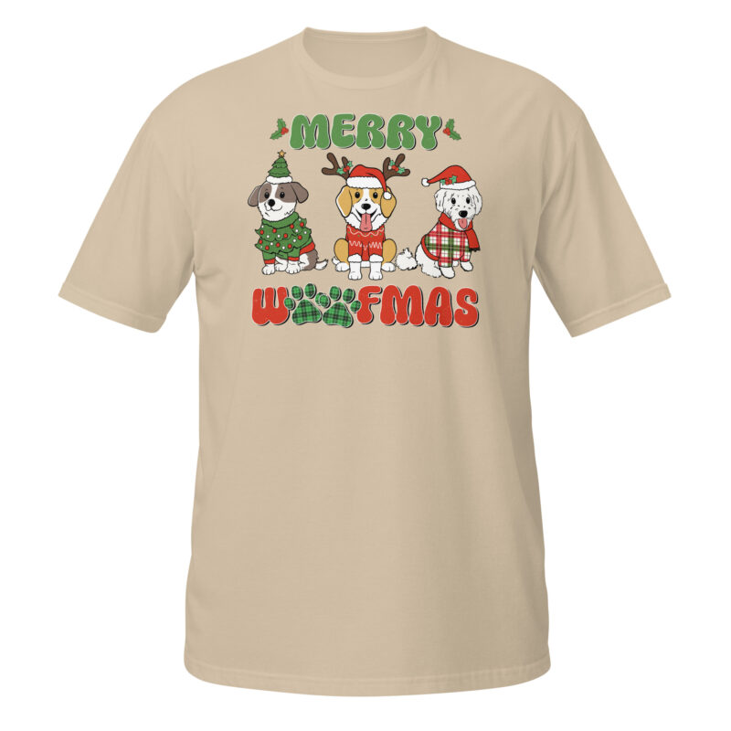 Merry woof mas T-Shirt - Image 2