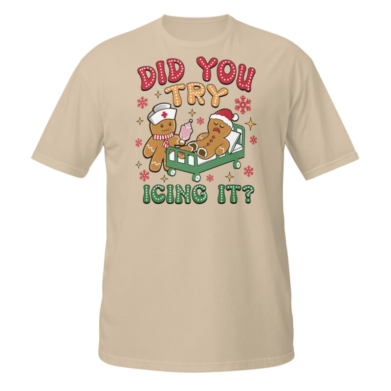 Funny Christmas Gingerbread  T-Shirt - Image 2