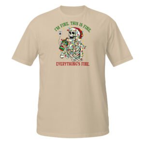 I'm fine Secret Santa T-Shirt