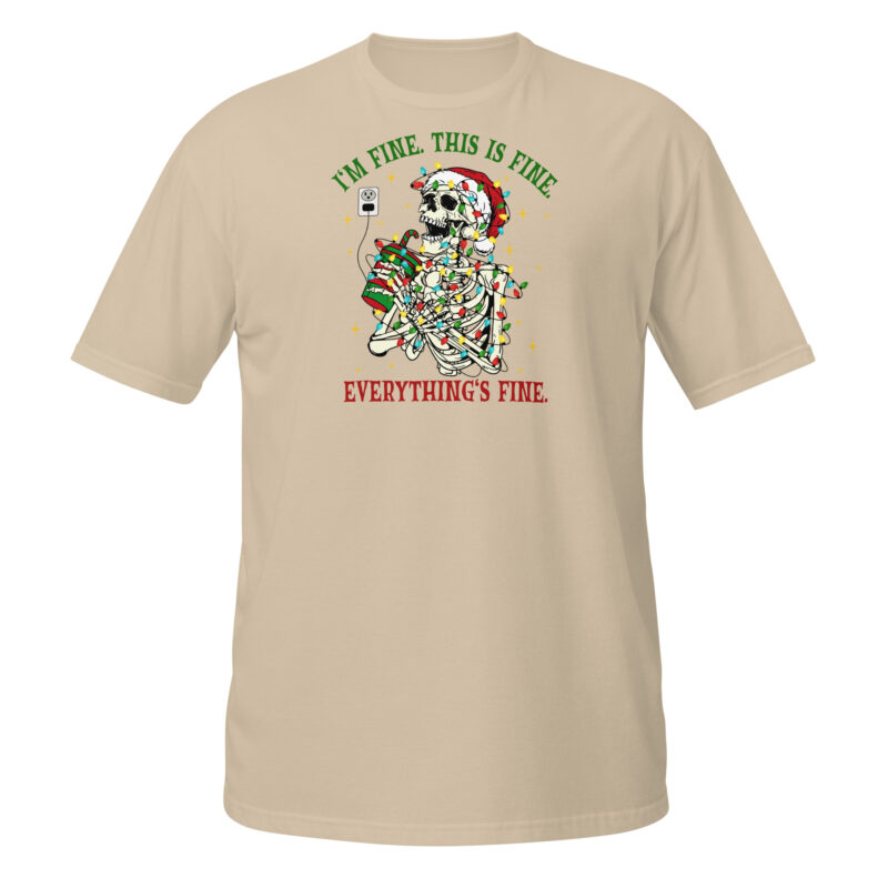 I'm fine Secret Santa T-Shirt