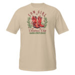 Cow Girl Christmas T-Shirt