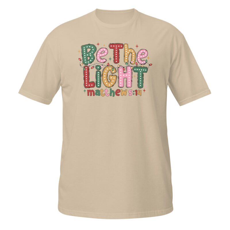 Be the light Secret Santa T-Shirt - Image 2