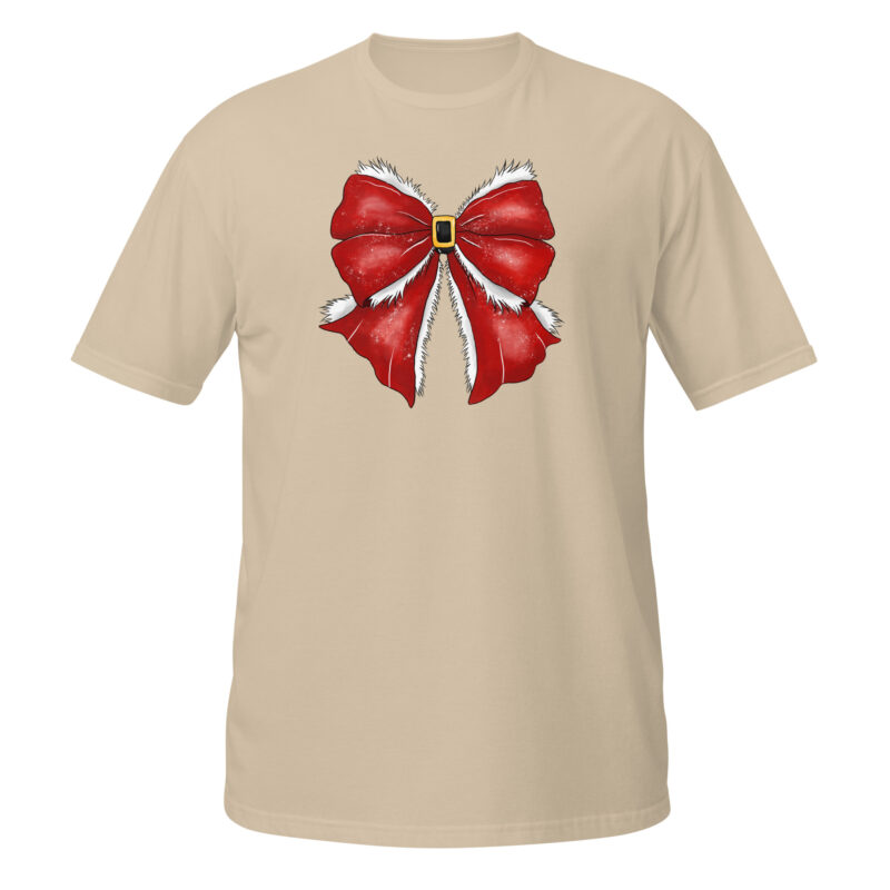 Boho bow christmas T-Shirt - Image 2