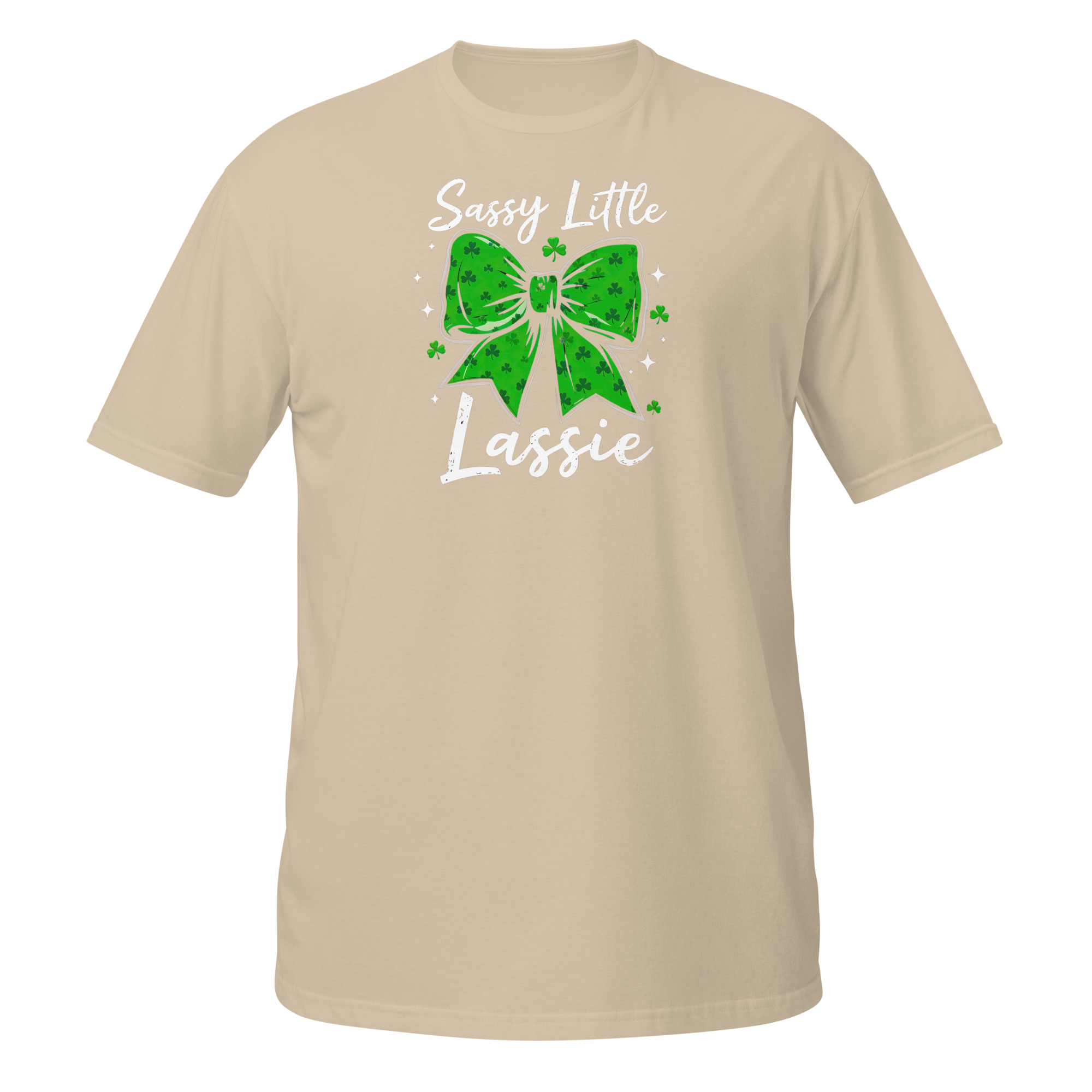 | Funny Remote Work Apparel Irish Roots St. Patrick's Day Shamrock T-Shirt - Image 4