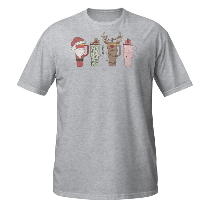 Santa Clause Tumbler T-Shirt - Image 3