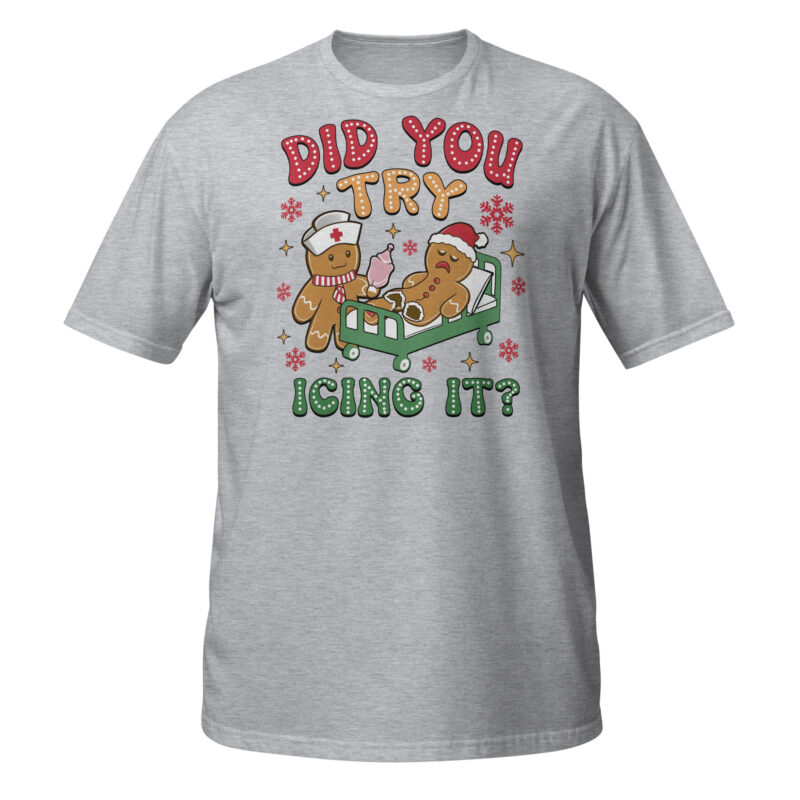 Funny Christmas Gingerbread  T-Shirt - Image 3