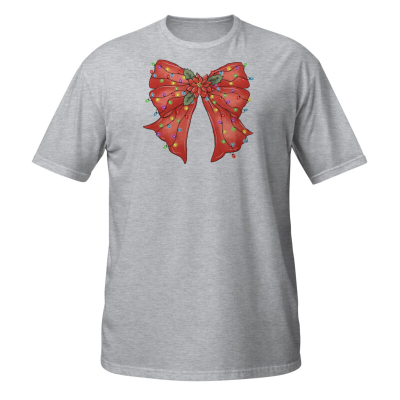 Light bow  Santa Clause T-Shirt - Image 3