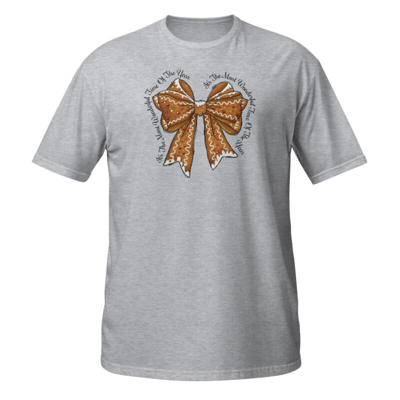 Gingerbread bow  T-Shirt - Image 3