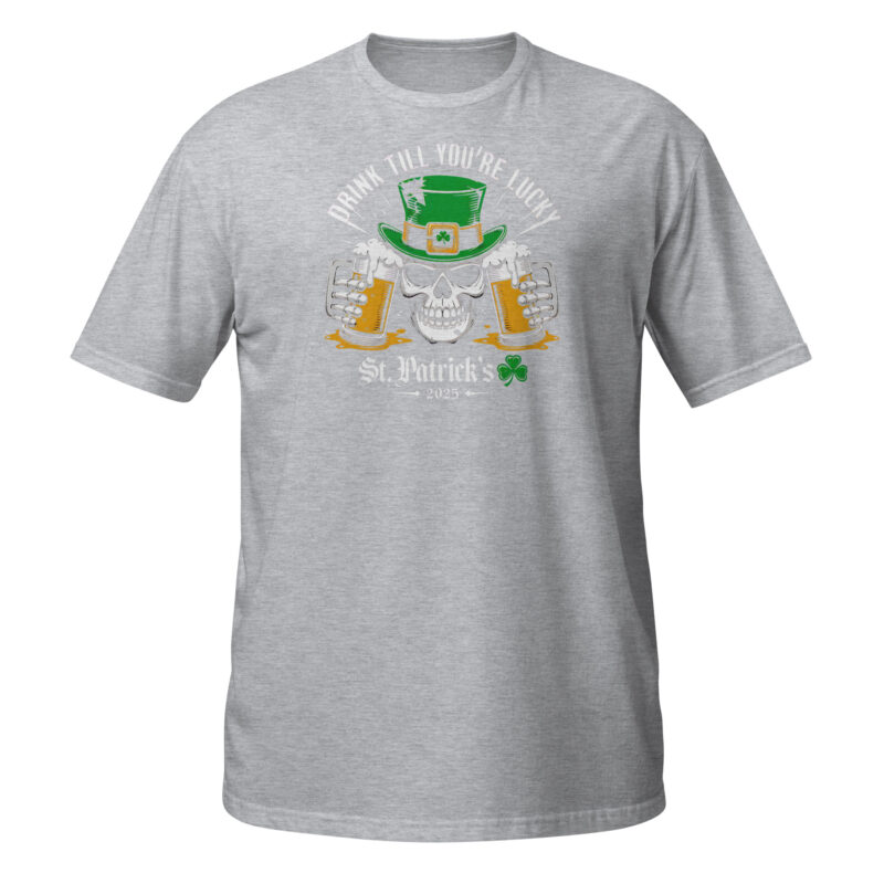 Zero Lucks Given St. Patrick's Day T-Shirt - Image 5