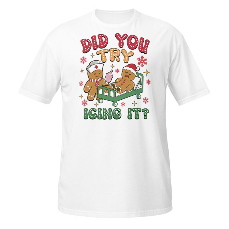 Funny Christmas Gingerbread  T-Shirt - Image 4