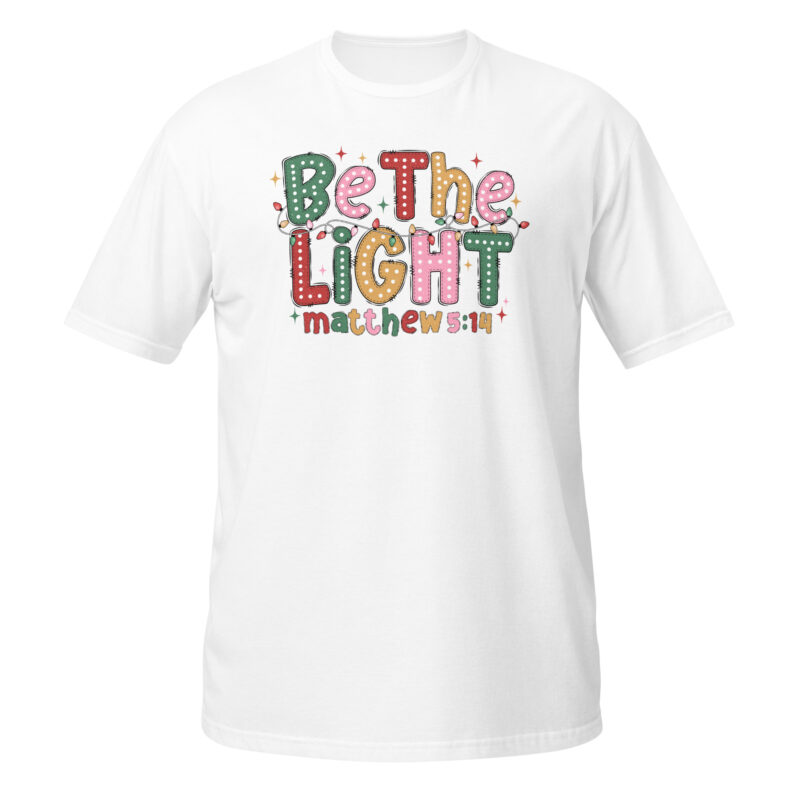 Be the light Secret Santa T-Shirt - Image 4