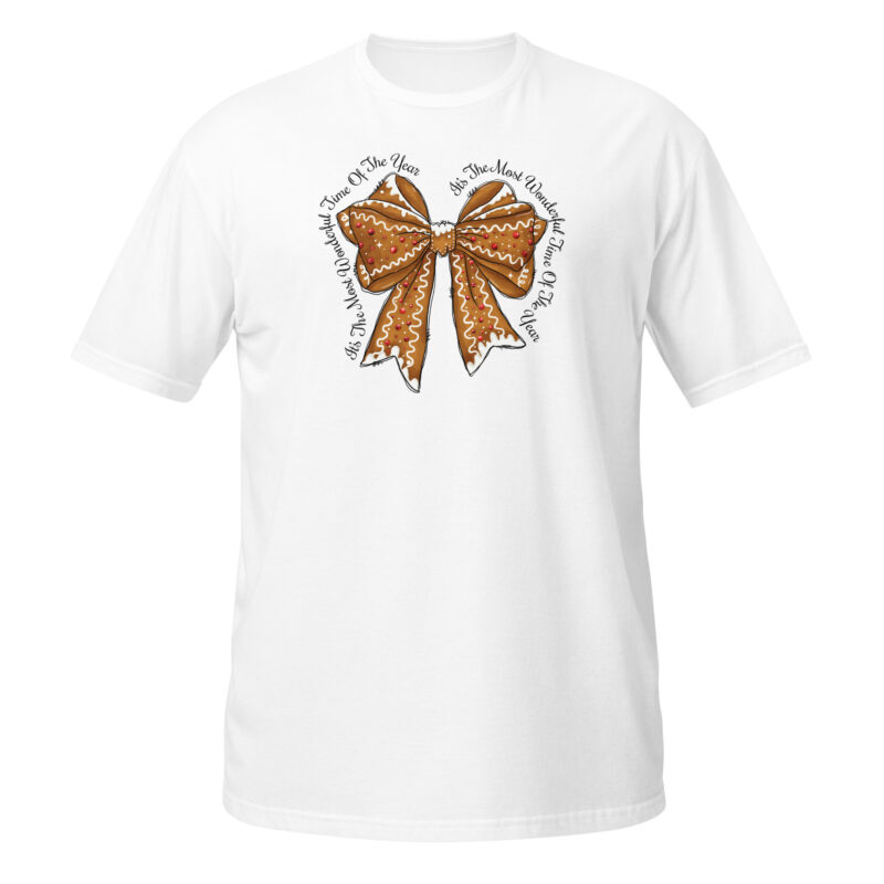 Gingerbread bow  T-Shirt - Image 4