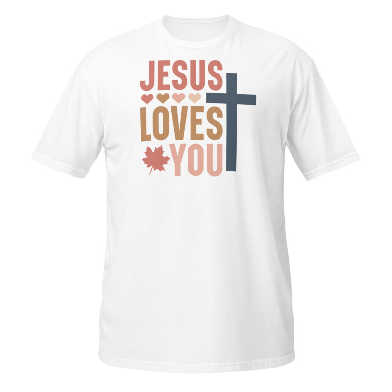 Jesus loves you T-Shirt - Image 6