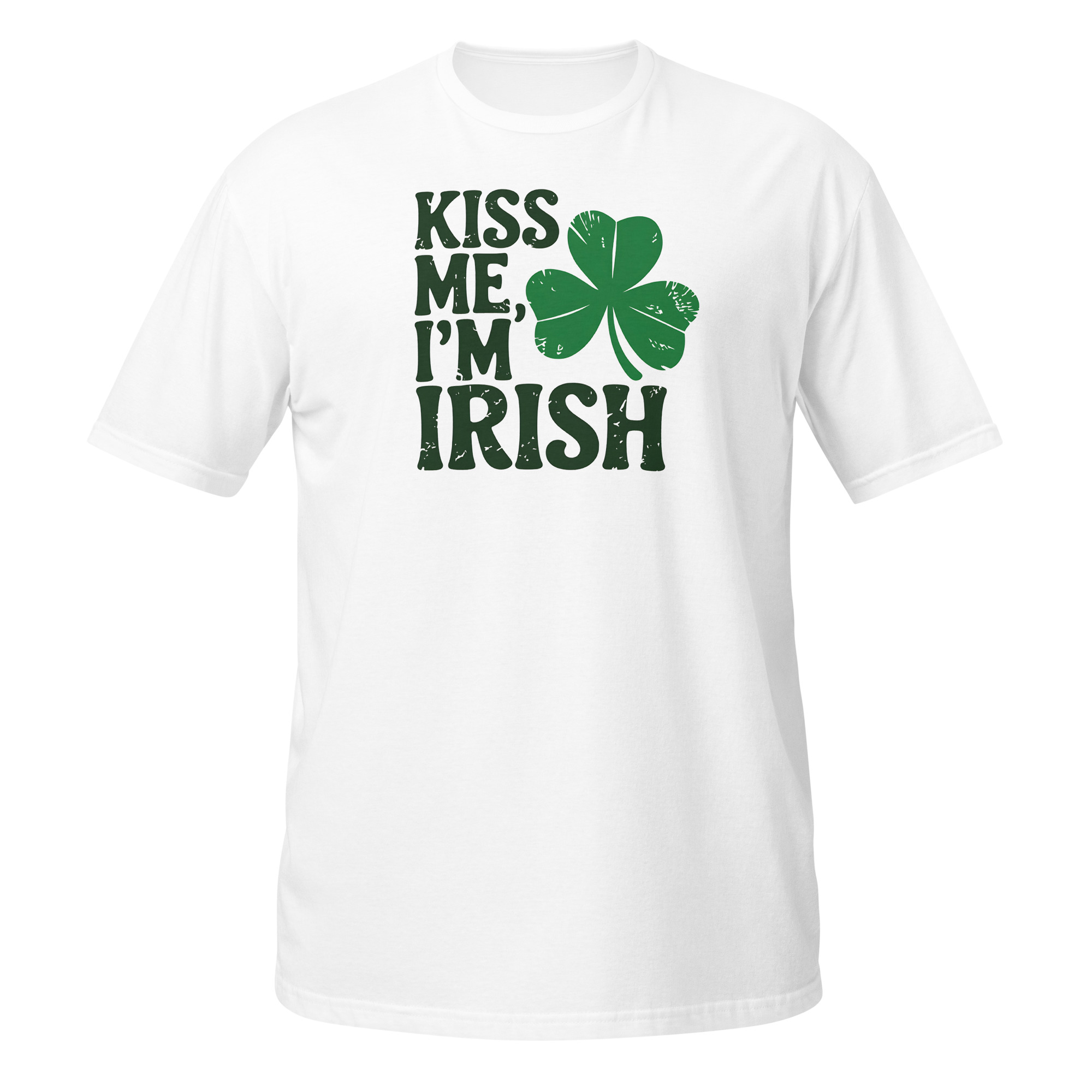 | Funny Remote Work Apparel Kiss Me I'm Irish St. Paddy's Day T-Shirt - Image 4